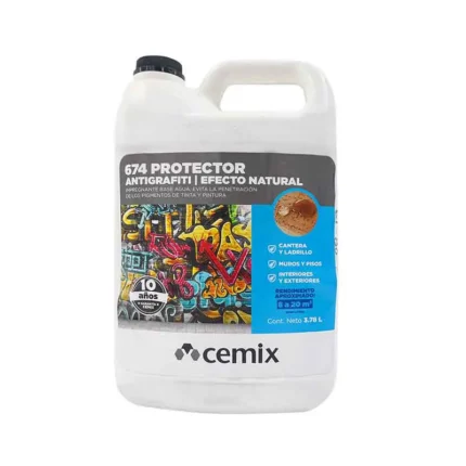 PROTECTOR  ANTIGRAFITI  EFECTO  NATURAL GLN 3.8LTR