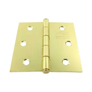 BISAGRA CUADRADA 3" X 3" 830 PERNO REMACHADO LATON