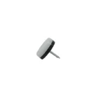RESBALON LAVABLE PLASTICO 27 MM BLANCO