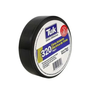 CINTA AISLAR 19 MM X 18 MT NEGRO 320 TUK