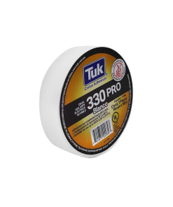 CINTA AISLAR 19 MM X 18 MT BLANCO U/PROF 330 TUK