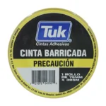 CINTA AMARILLA DE PRECAUCION 75 MM X 305 M TUK