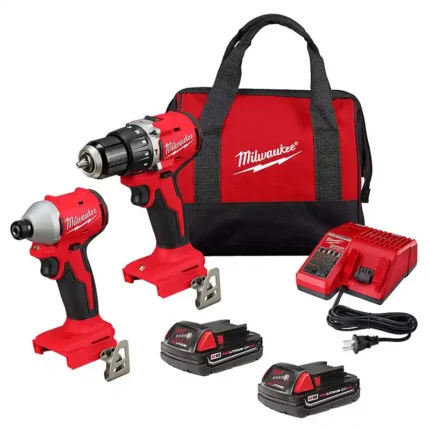 ROTOMARTILLO 1/2" Y LLAVE IMPAC.1/4" 2BAT/CAR/MALE