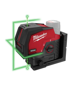 NIVEL LASER VERDE LINEA CRUZADA/PUNTOS C/PLOMADA
