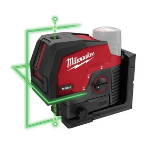 NIVEL LASER VERDE LINEA CRUZADA/PUNTOS C/PLOMADA