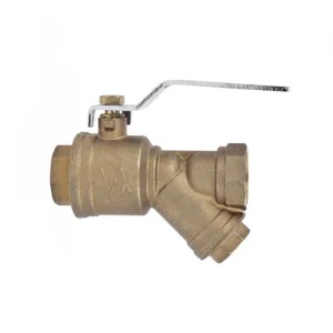 VALVULA 1 1/4" ESFERA ROSCABLE LATON C/FILTRO VALM