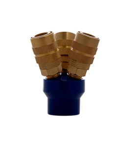 ACOPLADOR RAPIDO 3 SALIDAS DE AIRE  1/4"      GONI