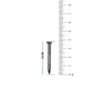 CLAVO P/CONCRETO DE 38.1 MM. 1 1/2" DEACERO NEGRO