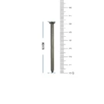 CLAVO P/CONCRETO DE 63.5 MM. 2 1/2" NEGRO DEACERO