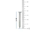 CLAVO P/CONCRETO DE 38.1 MM 1 1/2" DEAC GALV.