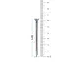 CLAVO P/CONCRETO DE 63.5 MM. 2 1/2" DEAC GALV.