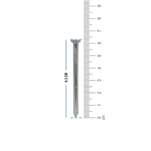 CLAVO P/CONCRETO DE  63.5 MM. 2 1/2" DEAC GALV.