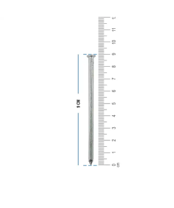 CLAVO P/CONCRETO DE  88.9 MM. 3 1/2" DEAC GALV.