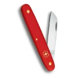 NAVAJA PARA FLORES, ROJO 100 MM RECTA