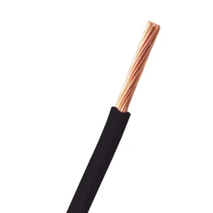 ALAMBRE THW # 12   90° NEGRO ROLLO 100MT IUSA