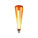 FOCO 3.5W TIPO.A19 LED AMBAR E27 15MHRS GOTA