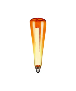 FOCO 3.5W TIPO.A19 LED AMBAR E27 15MHRS GOTA