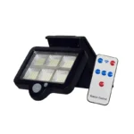 LAMPARA LED 3W SOLAR P/ EXTERIOR P/EMPOTRE NEGRO