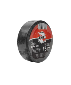 CINTA AISLAR 19 MM X 15 MT NEGRO BKR