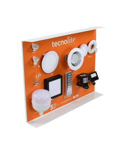 EXHIBIDOR D/ILUMINACION CON PRODUCT EN COMPRA 5000