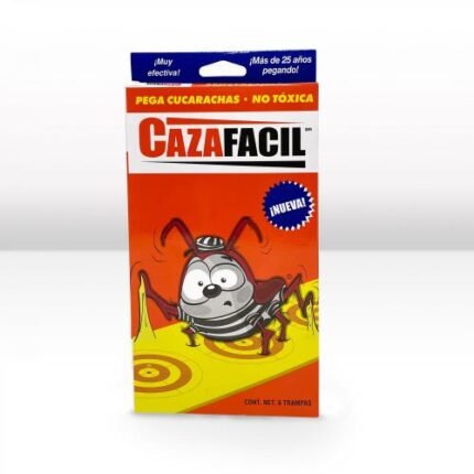TRAMPA DE PEGAMENTO PARA CUCARACHA   CAZAFACIL