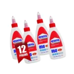 PEGAMENTO BLANCO DE 110 GR. 850 ESCOLAR 12PZ