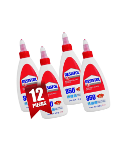 PEGAMENTO BLANCO DE  110 GR. 850 ESCOLAR 12PZ