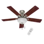 VENTILADOR STANFORD 52" 5 ASPAS CEREZO/MAPLE