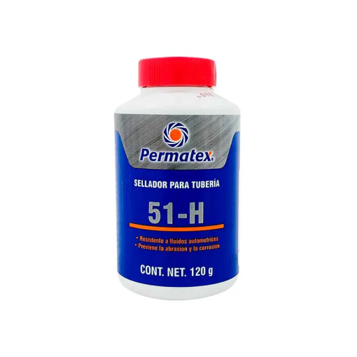 SELLADOR PARA ROSCAS 120 GRS. BOTE AZUL PERMATEX
