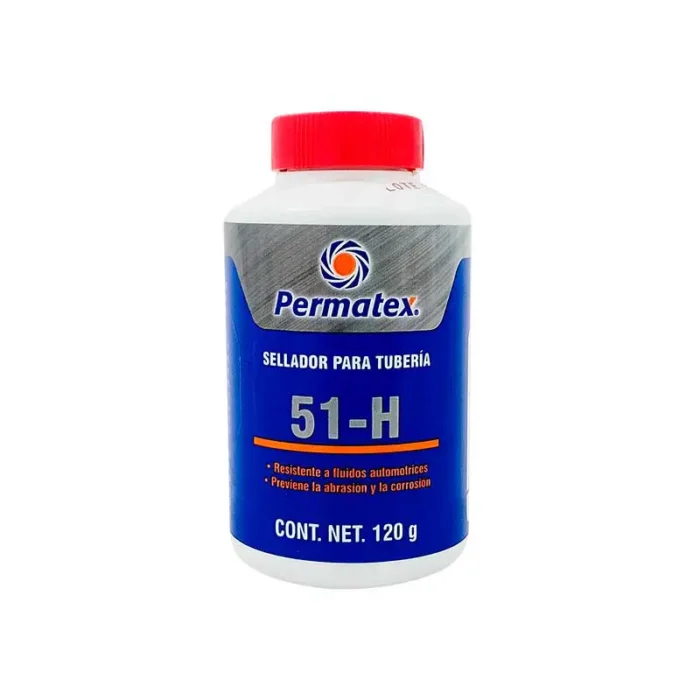SELLADOR PARA ROSCAS 120 GRS. BOTE AZUL PERMATEX