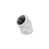 CODO DE  19 MM.   3/4" X 45§ GALVANIZADO  510-204L