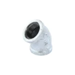 CODO DE 25 MM. 1" X 45§ GALVANIZADO 510-205L