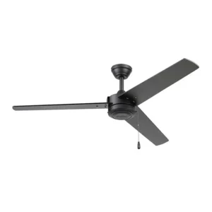 VENTILADOR BORA 52" NEGRO 3 ASPAS NEGRO/CEDRO