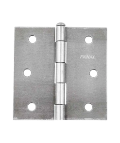 BISAGRA CUADRADA 3" X 3" GRIS MED/BOLA S/TOR GRAL