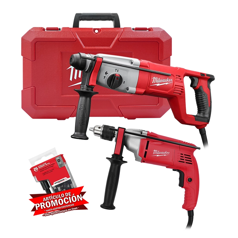 ROTOMARTILLO SDS PLUS 1" 8AMP 1620RPM +ROTOM.1/2"