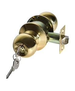 CERRADURA POMO  GAMMA REC    L/BRILLANTE CAJA