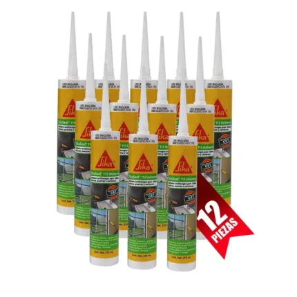 SIKASEAL-113 SELLADR ANTIHONGO TRANSP 270ML 12PZAS