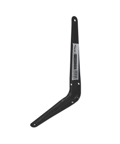 MENSULA COLOR NEGRO 6X8"