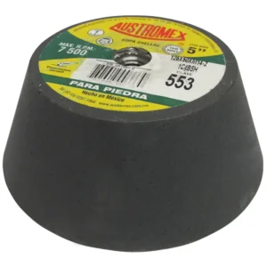 COPA ABRASIVA C/BUJE 5" P/PULIDP MARMOL