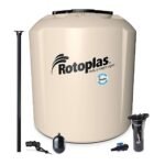 Tinaco Tricapa Plus Rotoplas de 800 L - Ideal para Hogares que Requieren Capacidad Intermedia y Durabilidad Extrema