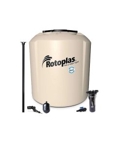 Tinaco Tricapa Plus Rotoplas de 450 L - Alta Resistencia y Protección Contra Rayos UV, Ideal para Almacenamiento de Agua