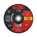 DISCO DE CORTE P/METAL 7" 7/8 HUM ACERO