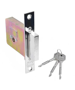 CERRADURA X-1000 ALTA SEG/ LLAVE TETRA CROMO PHL