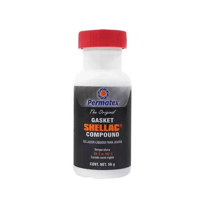 SELLADOR P/JUNTAS Y EMPAQUES SHELLAC 50GR PERMATEX