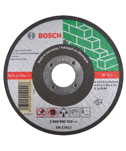 DISCO P/CORTE PIEDRA 4"1/2 (PLANO)