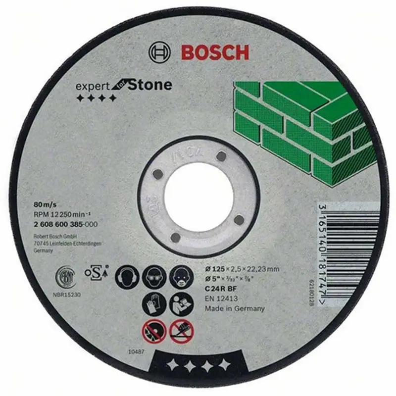 DISCO ABRASIVO CORTE 9" X 1/8" X7/8"-PIEDRA(RECTO)