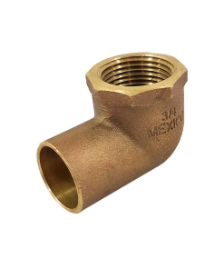 CODO PIPA 19 MM.  3/4" X 90° ROSCA INT.707-3 IUSA