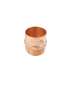CONECTOR RCA. EXT. 38 MM. 1 1/2" COBRE IUSA