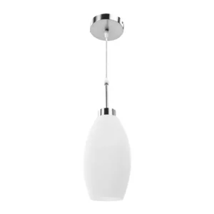 CANDIL COLGANTE BLANCO/SATIN C/CANOPE MARUK I