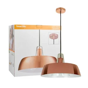 CANDIL COLGANTE SUSPENDIDO ROSE GOLD